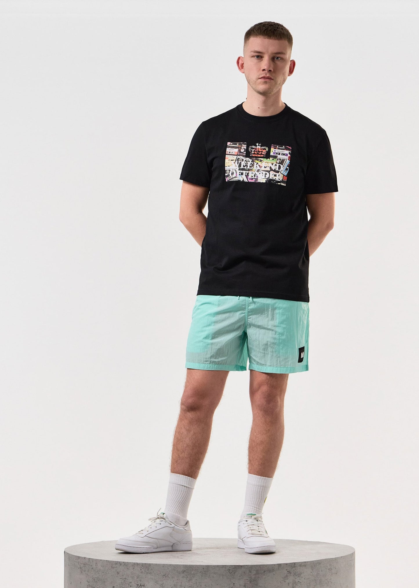 Weekend Offender T-shirts  Keyte - black 