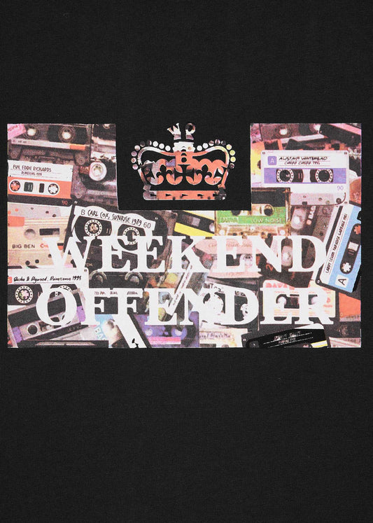 Weekend Offender T-shirts  Keyte - black 