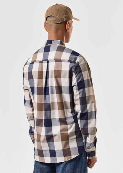 Weekend Offender Overhemden  Lisbon - large house check 