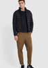 Farah Truien  Sweater hamlet knit ls polo - true navy 