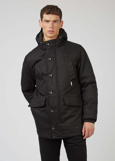 Ben Sherman Jassen  Smart parka - black 