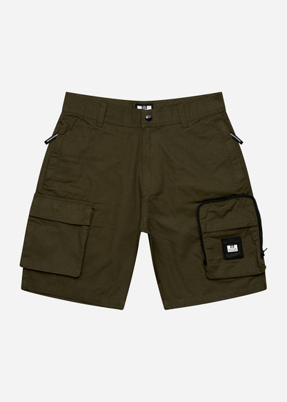 Weekend Offender Korte Broeken  Grace bay - dark army 