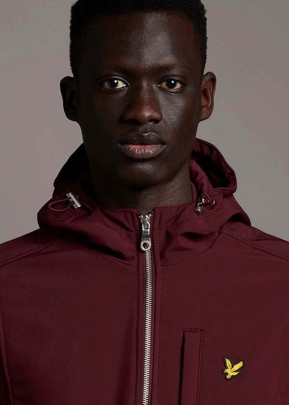 Lyle & Scott Jassen  Softshell jacket - burgundy 