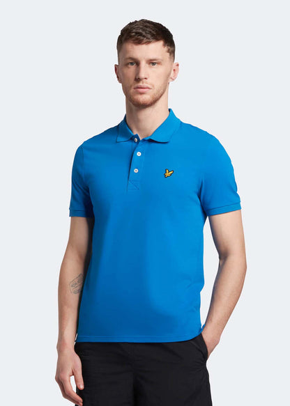 Lyle & Scott Polo's  Plain polo shirt - spring blue 