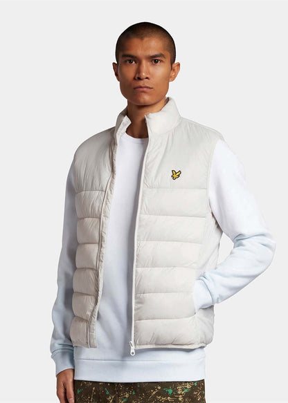 Lyle & Scott Bodywarmers  Wadded gilet - light mist 