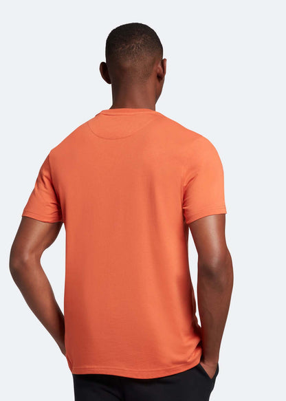 Lyle & Scott T-shirts  Plain t-shirt - victory orange 