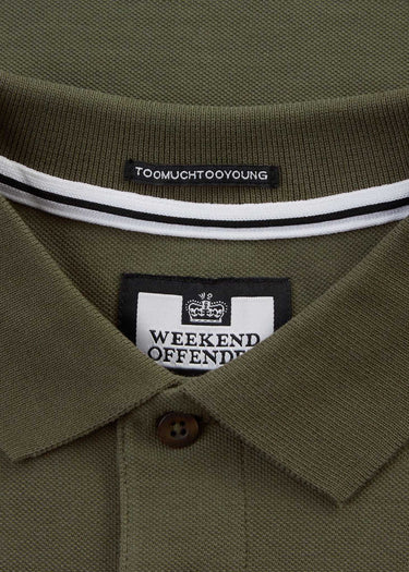 Weekend Offender Polo's  Caneiros - dark khaki 