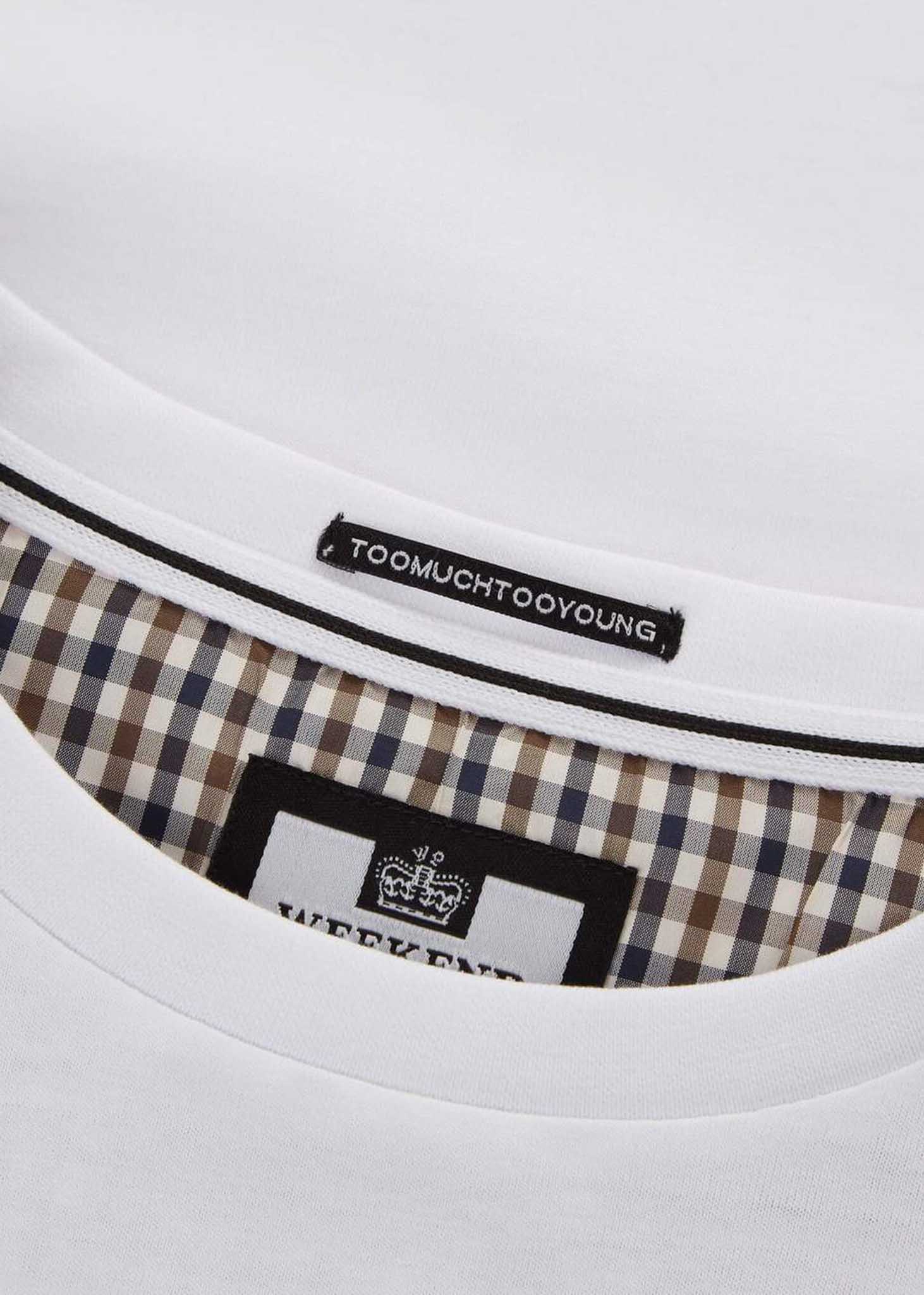 Weekend Offender T-shirts  Diaz - white 