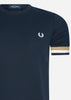 Fred Perry T-shirts  Pique t-shirt - navy 