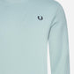Crew neck sweatshirt - silver blue - Fred Perry