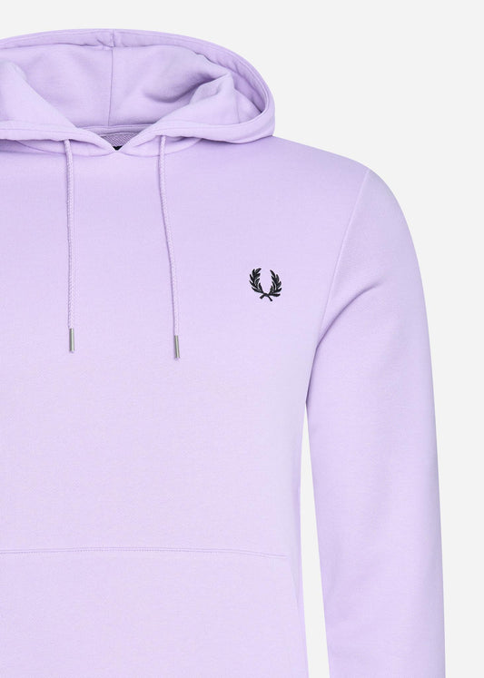 Tipped hooded sweatshirt - lilac soul - Fred Perry