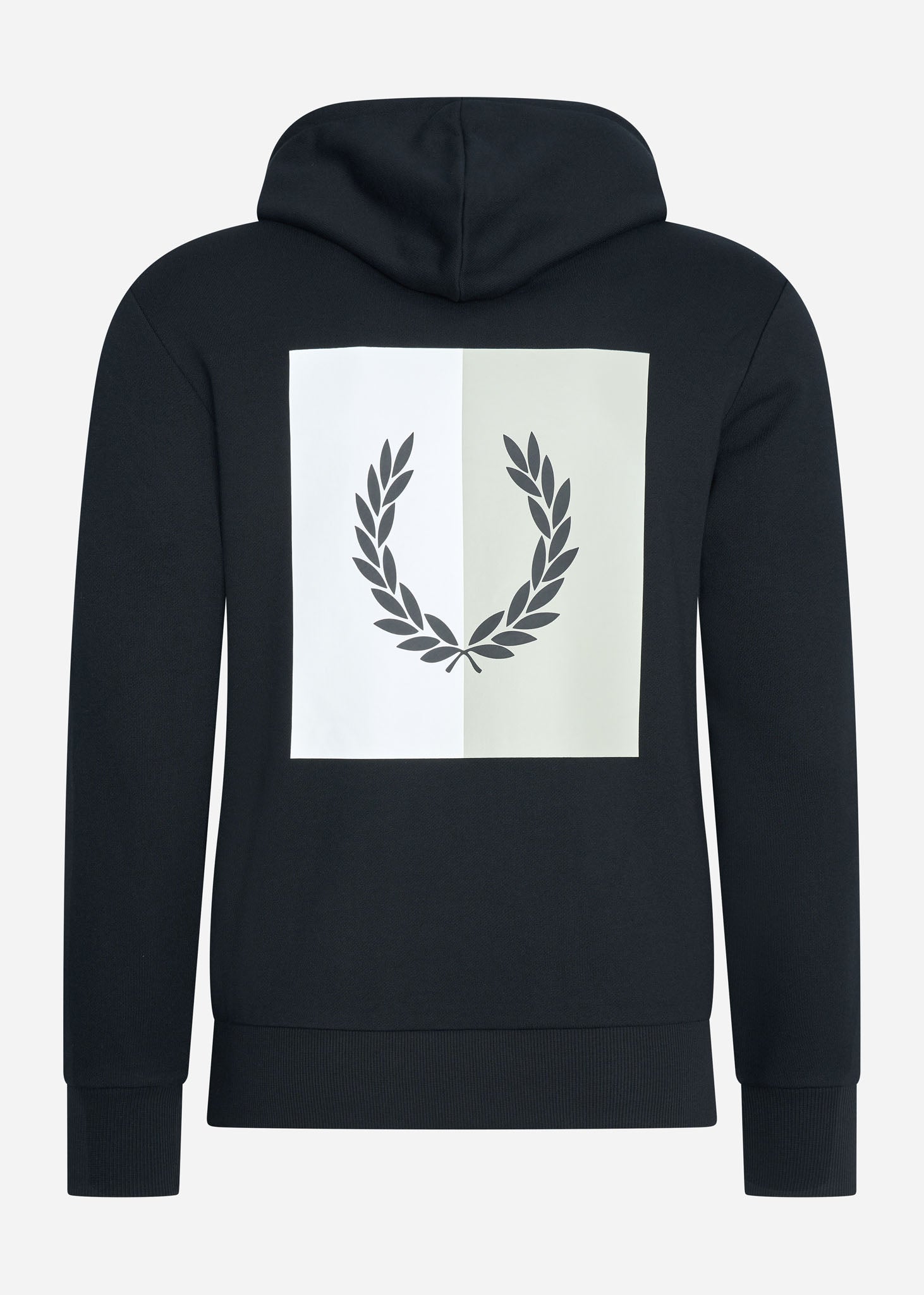 Fred Perry Hoodies  Laurel wreath hooded sweat - black 