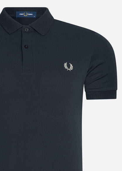 Fred Perry Polo's  Taped sleeve polo shirt - black 