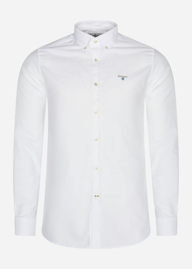 Barbour Overhemden  Oxford 3 tailored shirt - white 