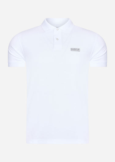 Barbour International Polo's  Essential polo - white 