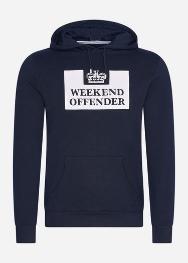 Weekend Offender Hoodies HM service - navy