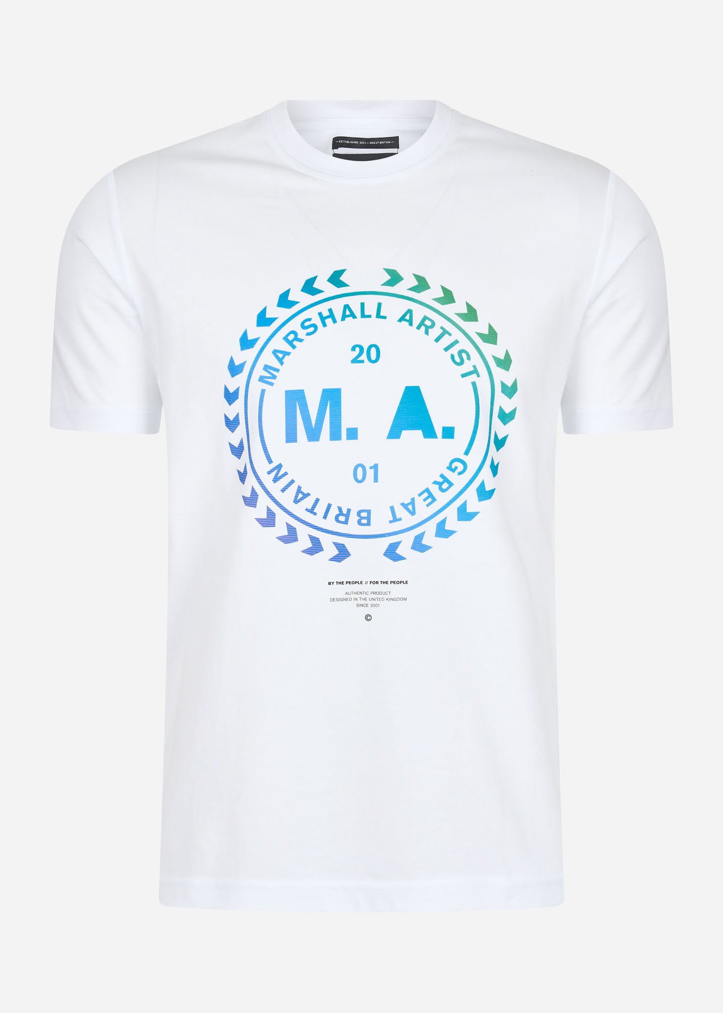 Marshall Artist T-shirts  Ombre t-shirt - white 