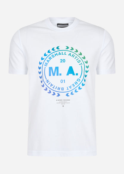 Marshall Artist T-shirts  Ombre t-shirt - white 