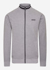 Barbour International Vesten  Radius raglan zip thru - anthracite marl 