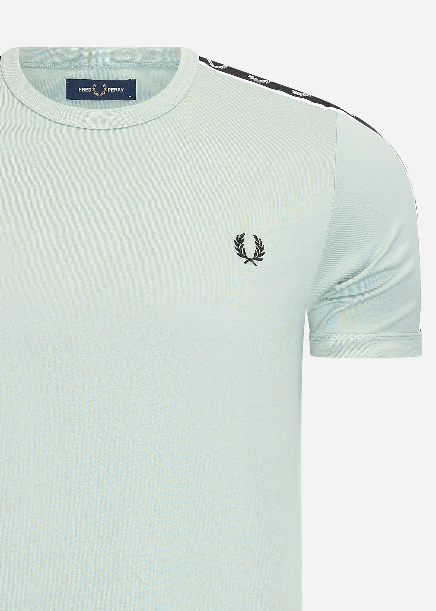 Fred Perry T-shirts  Taped ringer t-shirt - silver blue black 