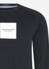 Weekend Offender Truien  WOAN reflective sweat - black 