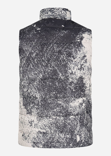 Lyle & Scott Bodywarmers  Erosion print gilet - cove 