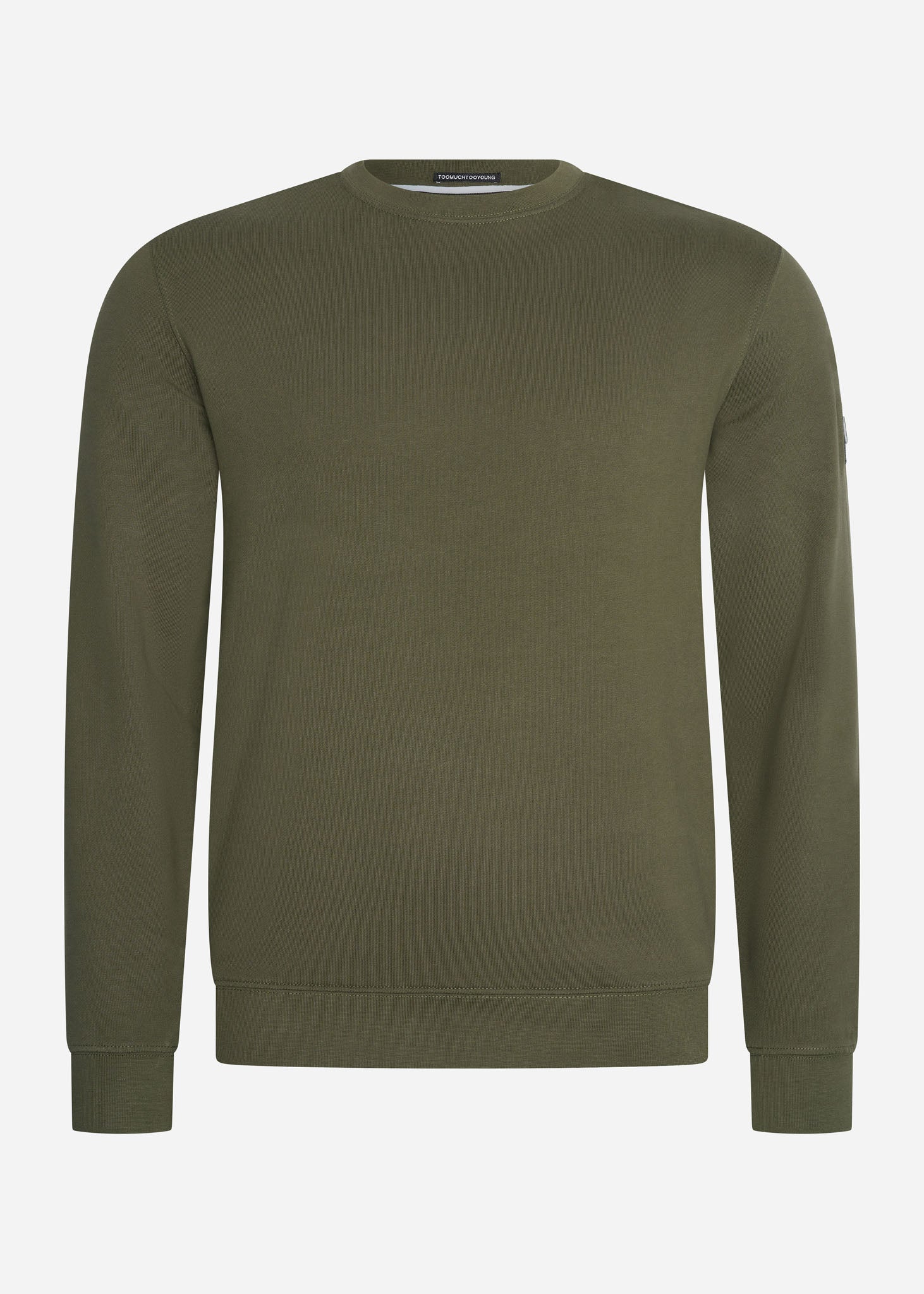 weekend offender crewneck sweater trui dark green
