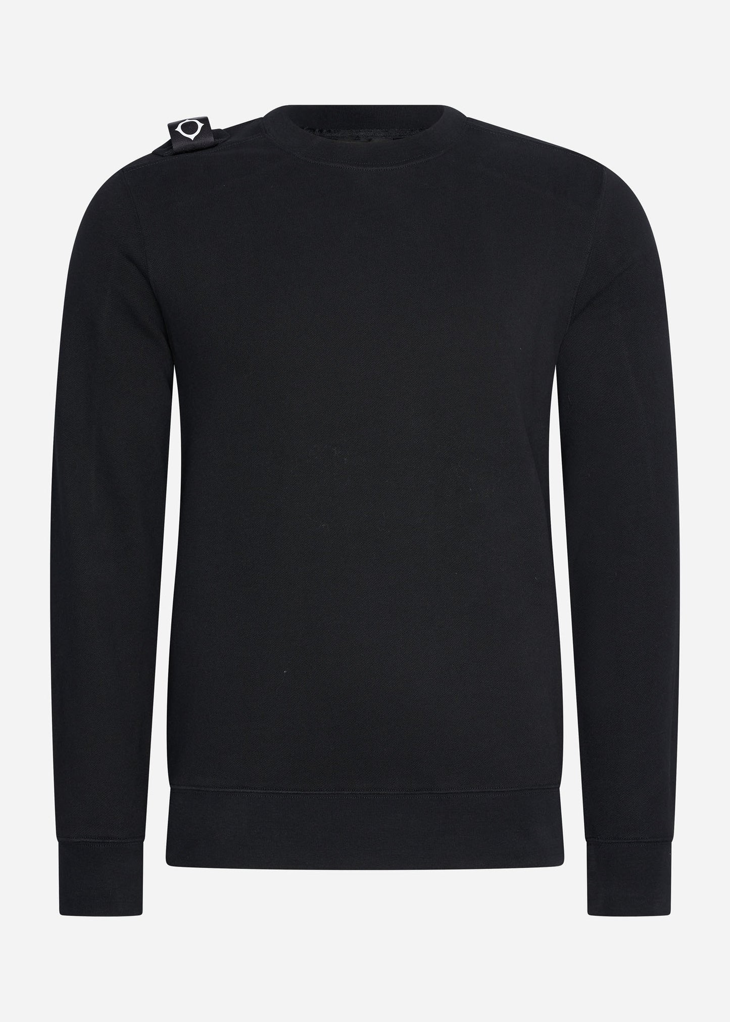 mastrum crewneck sweater zwart trui