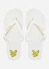 Lyle & Scott Slippers  Flip flop - white 