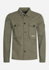 Marshall Artist Overshirts  Cotton ripstop overshirt - khaki 