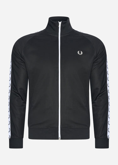 Fred Perry Vesten  Taped track jacket - black 