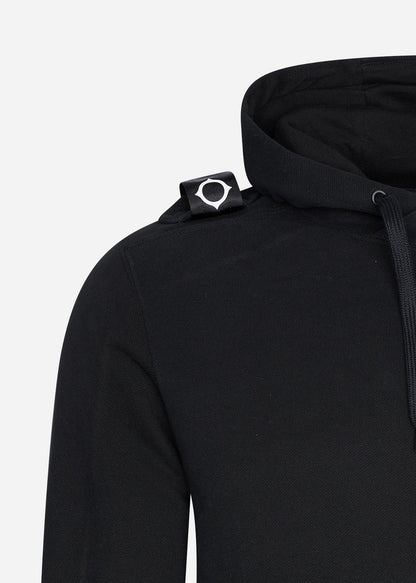 MA.Strum Hoodies  Core overhead hoody - jet black 