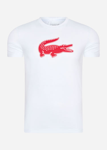 Lacoste T-shirts  Printed t-shirt - white fireman 