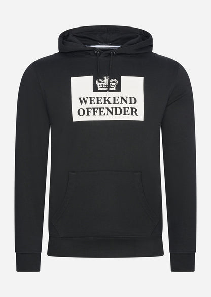 Weekend Offender Hoodies  Hm service classic - black 