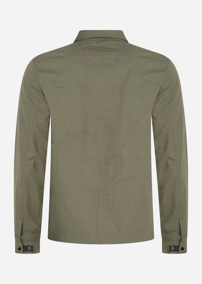 Marshall Artist Overshirts  Cotton ripstop overshirt - khaki 