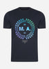 Marshall Artist T-shirts  Ombre t-shirt - navy 