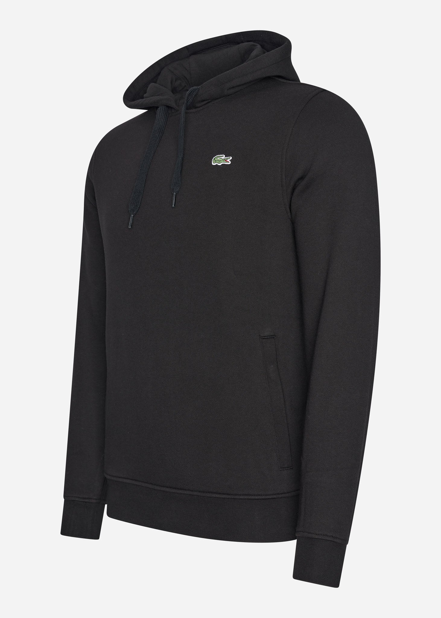 lacoste hoodie zwart 