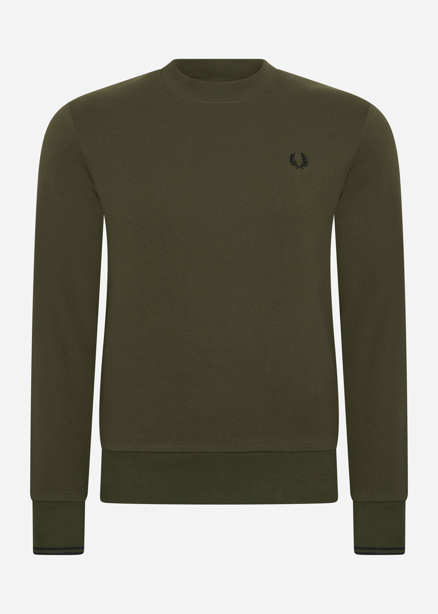 fred perry trui groen donker 