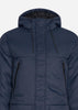 Lyle & Scott Jassen  Long line internal padded jacket - dark navy 