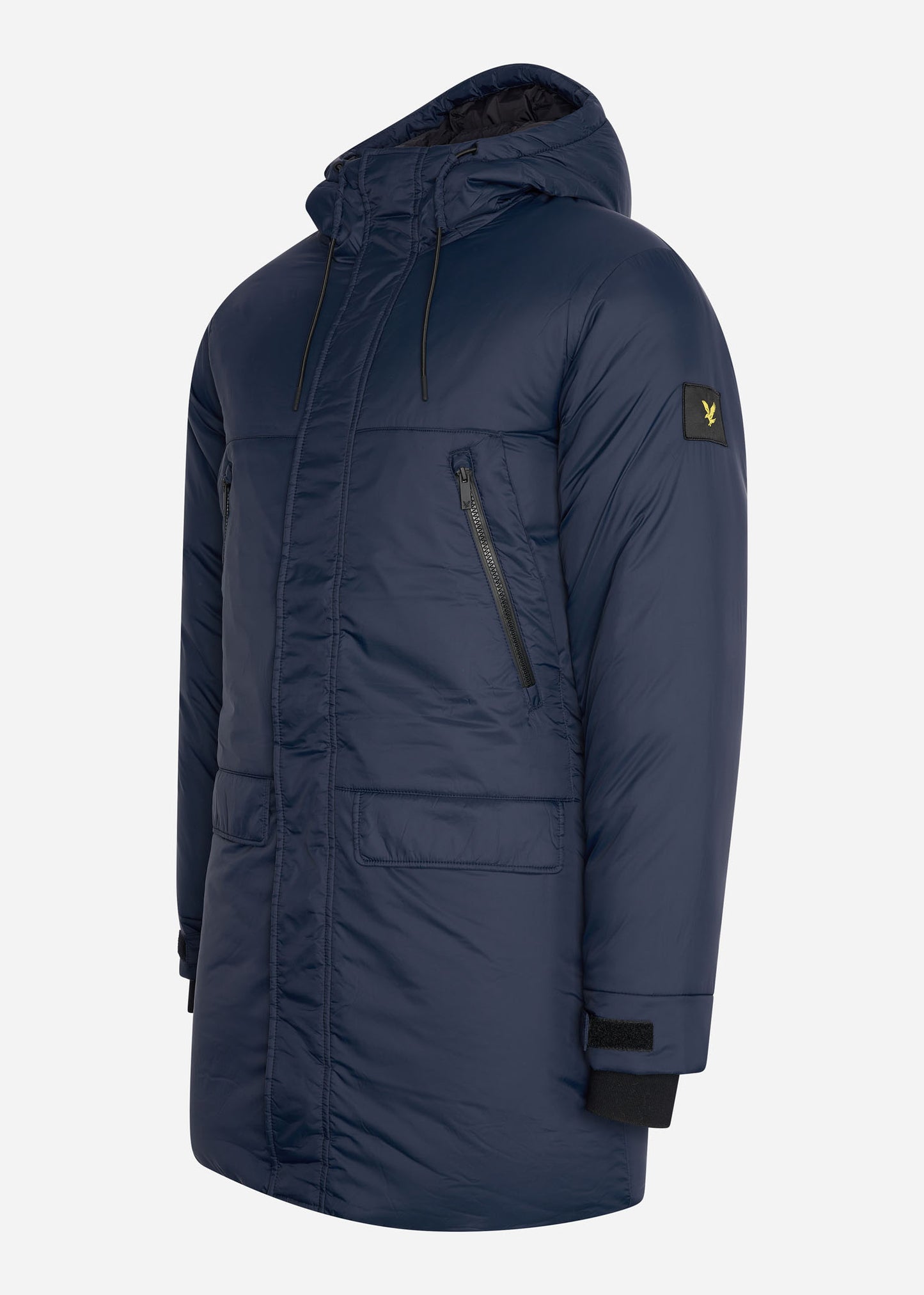 Lyle & Scott Jassen  Long line internal padded jacket - dark navy 