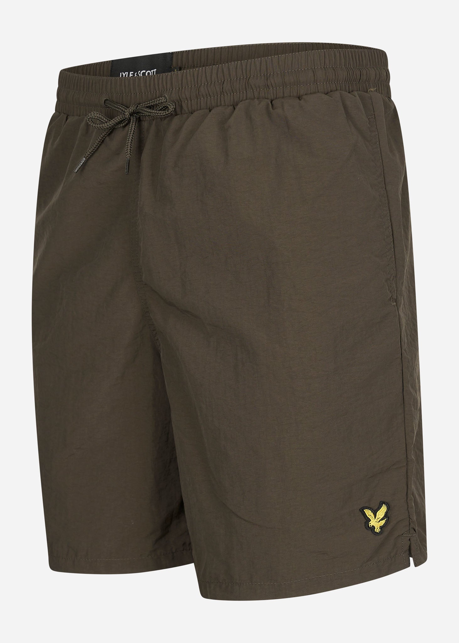 Lyle & Scott Zwembroeken  Plain swimshort - olive 