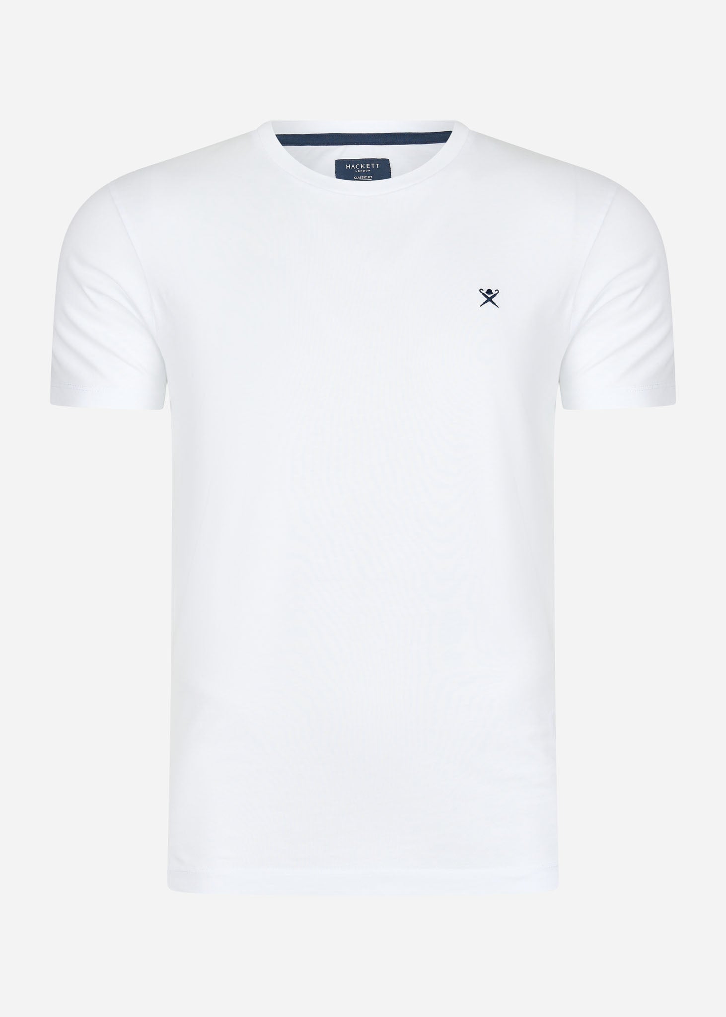 Hackett London T-shirts  Embroidered logo t-shirt - white 