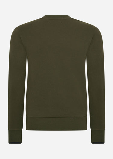 Fred Perry Truien  Crew neck sweatshirt - hunting green 