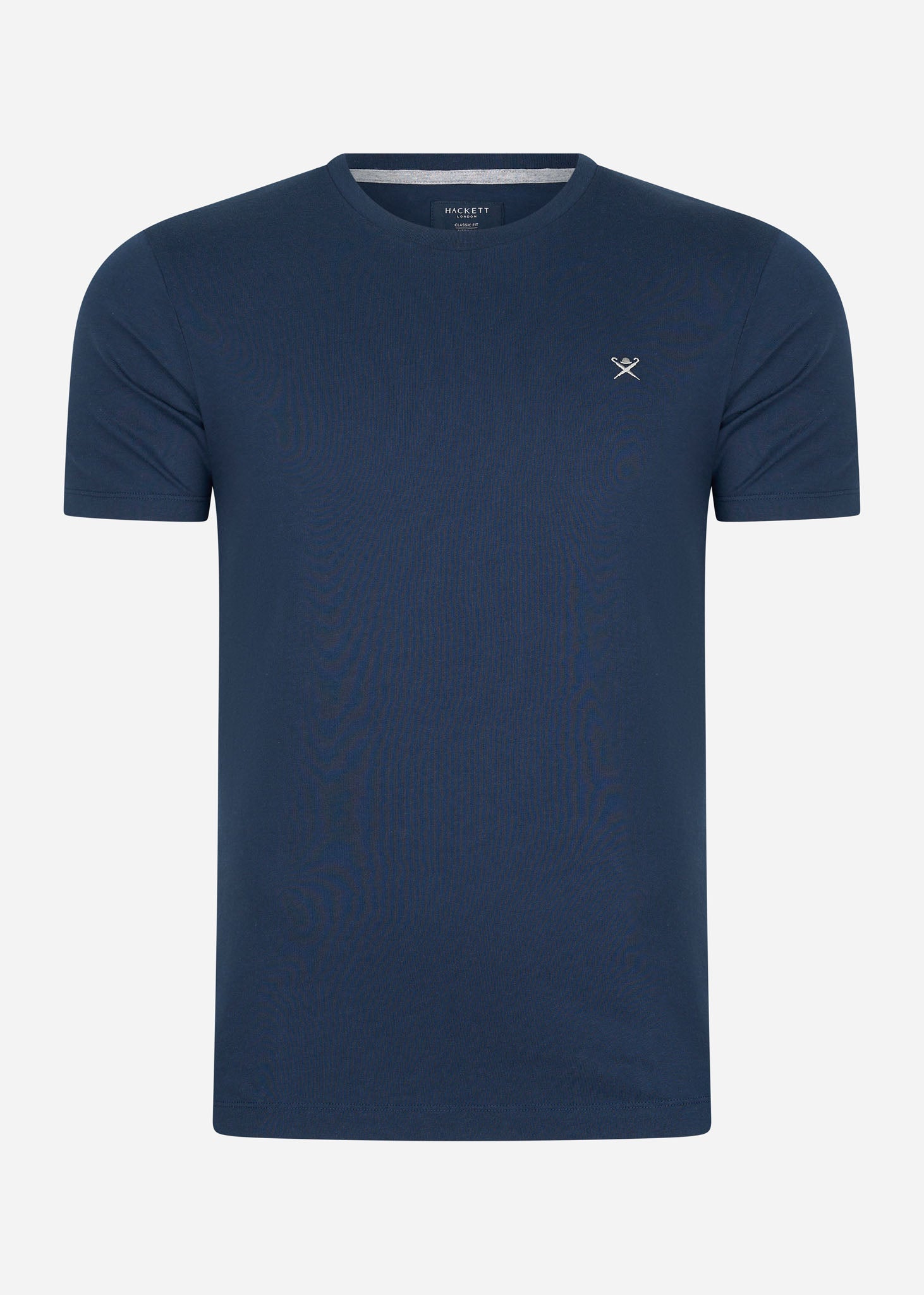 Hackett London T-shirts  Embroidered logo t-shirt - navy grey 