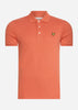 Lyle & Scott Polo's  Plain polo shirt - victory orange 