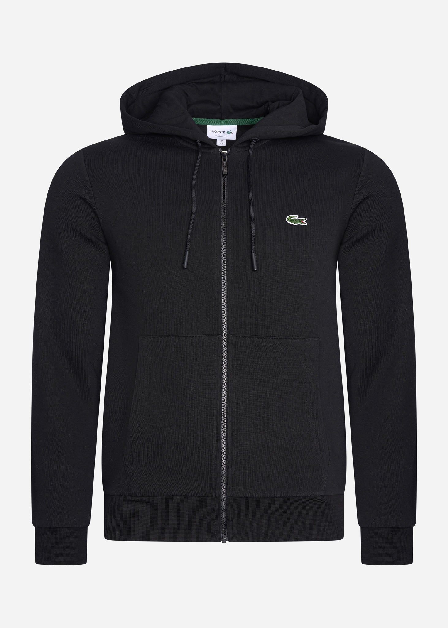 Lacoste Vesten Sweater zip - black