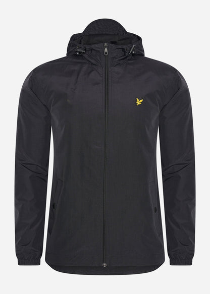 Lyle & Scott Jassen  Zip through hooded jacket - jet black 