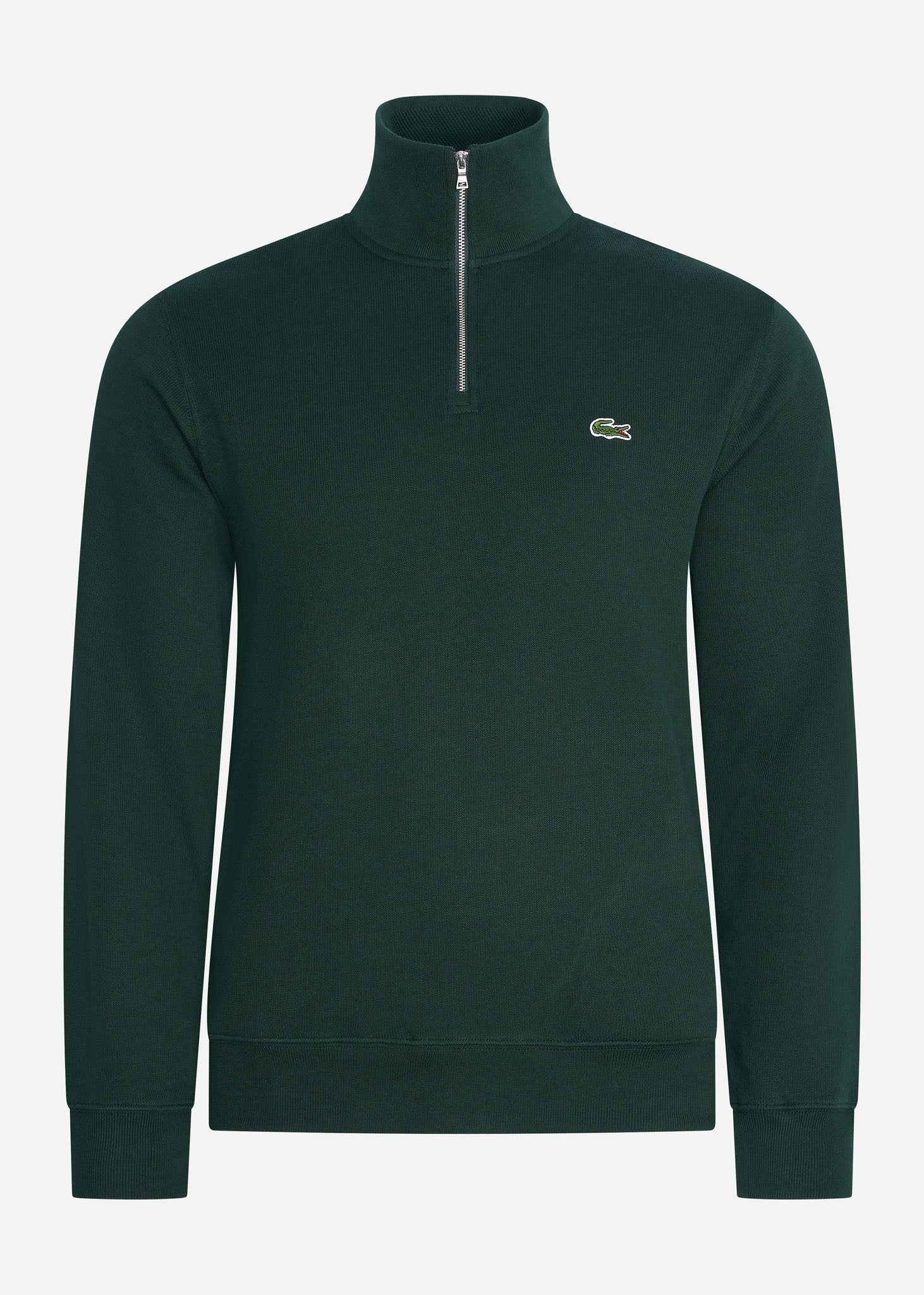 Lacoste half zip sweater sinople green
