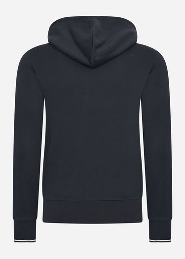 Fred Perry Hoodies  Tipped hooded sweatshirt - navy 