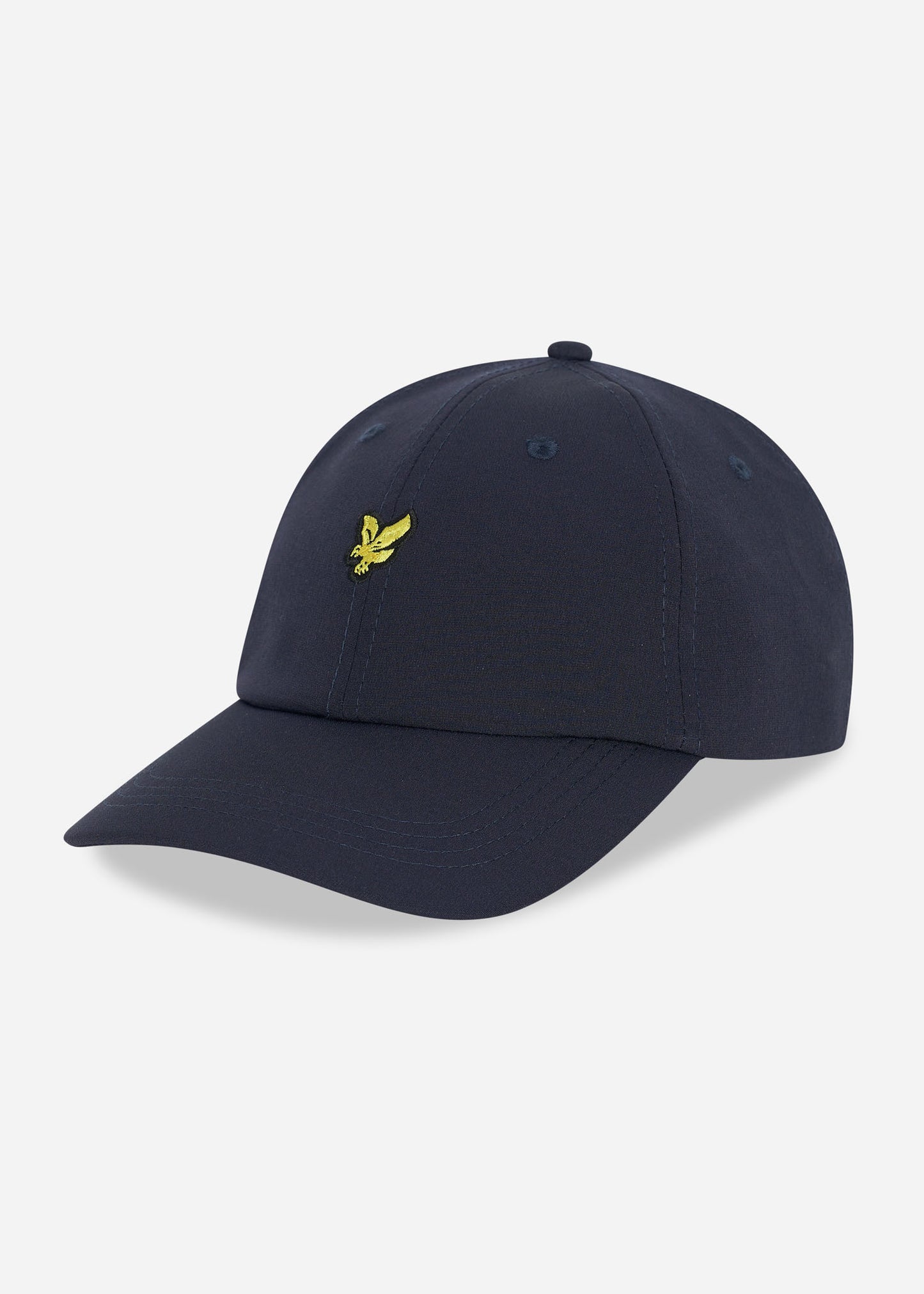Seersucker baseball cap - dark navy